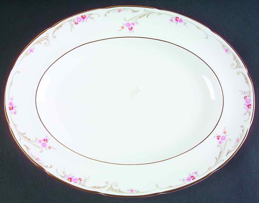 Carisbrooke 13" Oval Serving Platter by Wedgwood-1