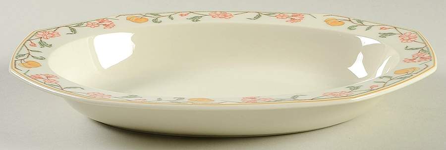 Carmel 10" Oval Vegetable Bowl by Wedgwood-1