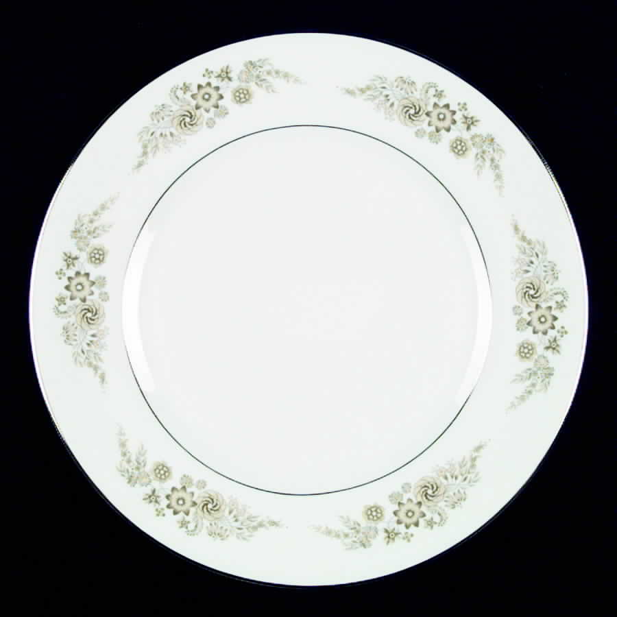 Caroline (Platinum) Dinner Plate by Wedgwood-1