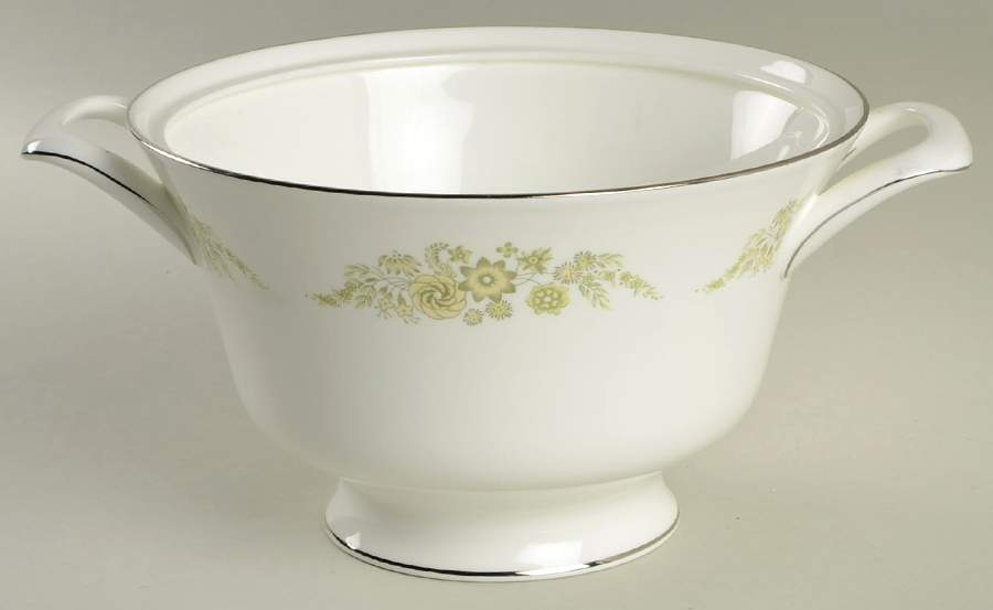 Caroline (Platinum) Round Vegetable No Lid by Wedgwood-1