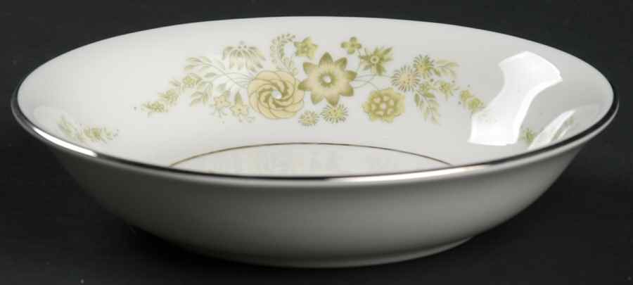 Caroline (Platinum) Fruit/Dessert (Sauce) Bowl by Wedgwood-1