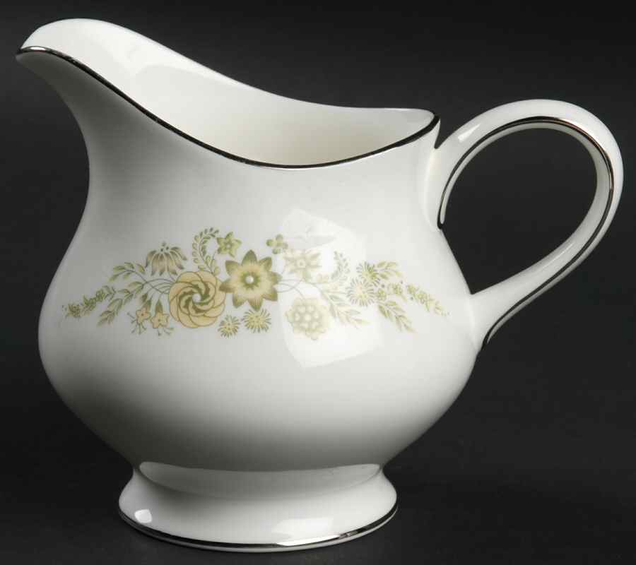 Caroline (Platinum) Creamer by Wedgwood-1