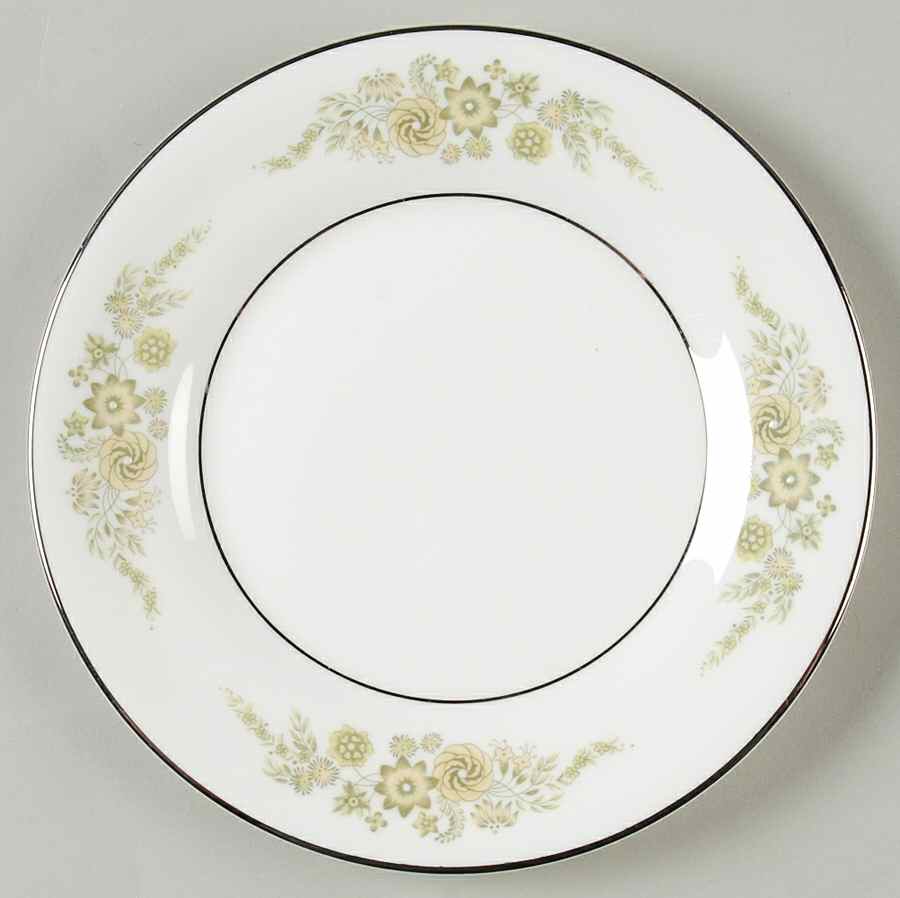 Caroline (Platinum) Bread & Butter Plate by Wedgwood-1