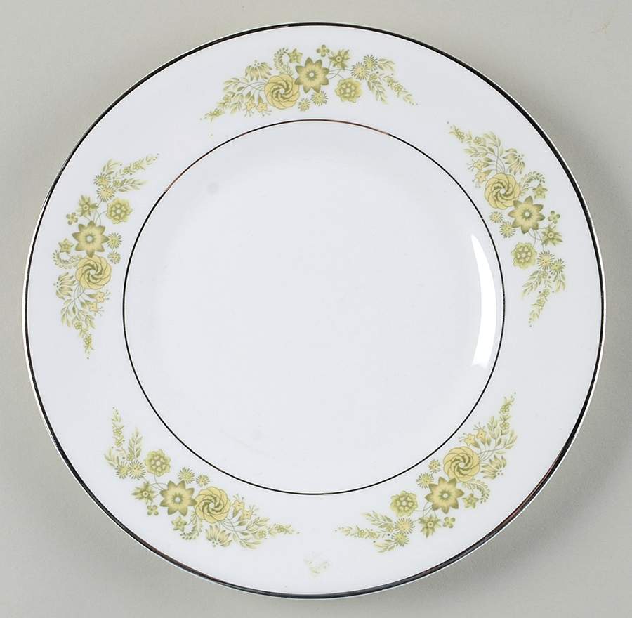 Caroline (Platinum) Dessert/Pie Plate by Wedgwood-1
