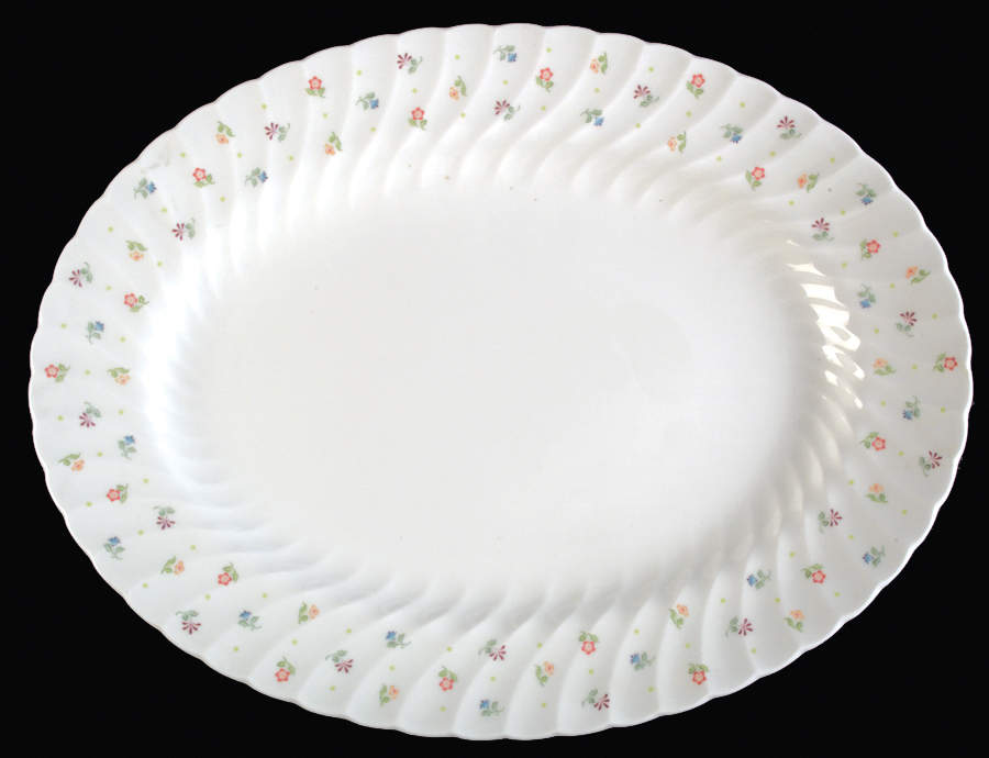 Cascade 17" Oval Serving Platter by Wedgwood-1