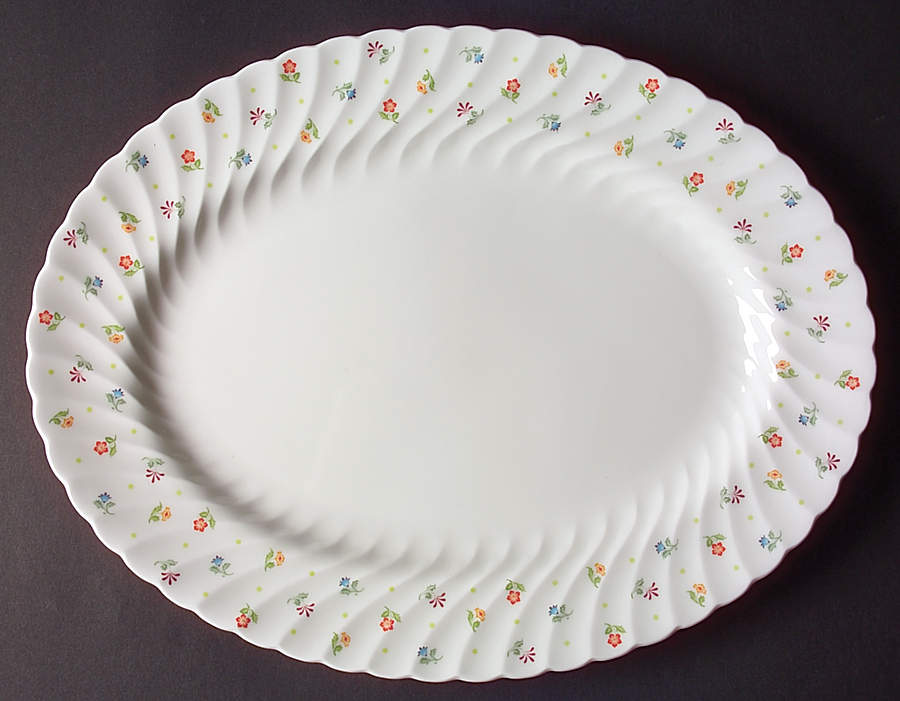 Cascade 15" Oval Serving Platter by Wedgwood-1