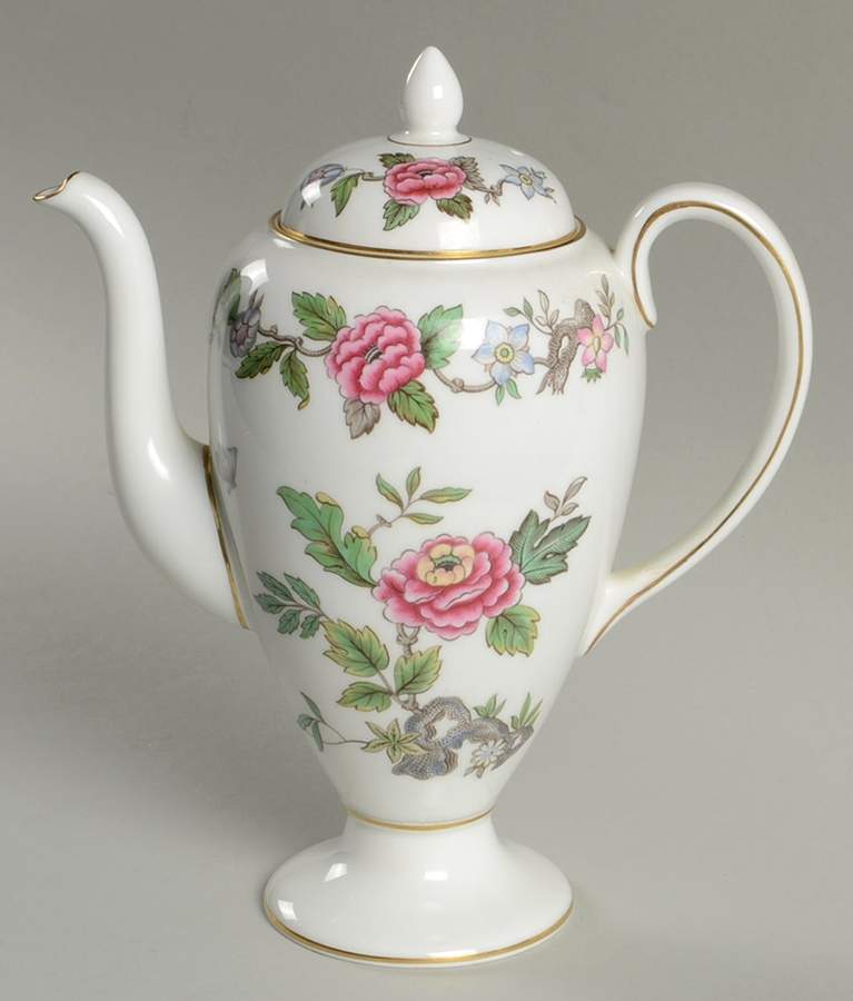 Cathay Small Coffee Pot & Lid by Wedgwood-1