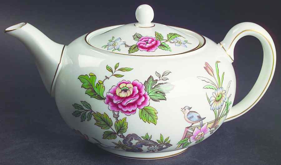 Cathay Teapot & Lid by Wedgwood-1