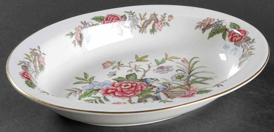 Cathay 9" Oval Vegetable Bowl by Wedgwood-1