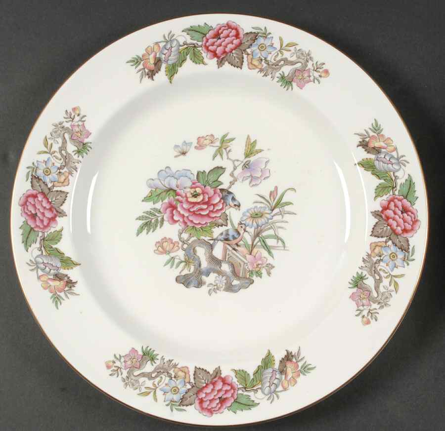 Cathay 13" Chop Plate (Round Platter) by Wedgwood-1