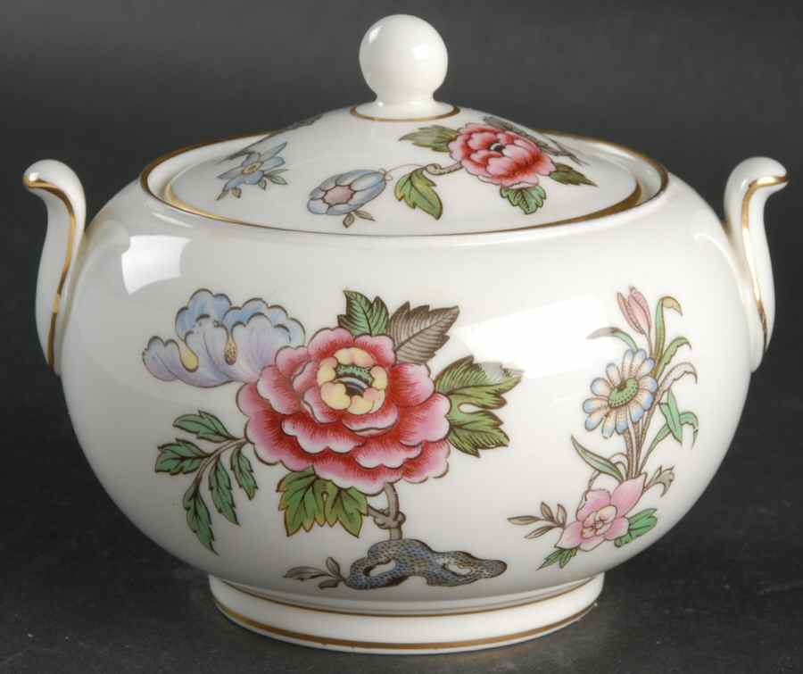 Cathay 146 Shape Sugar Bowl & Lid by Wedgwood-1