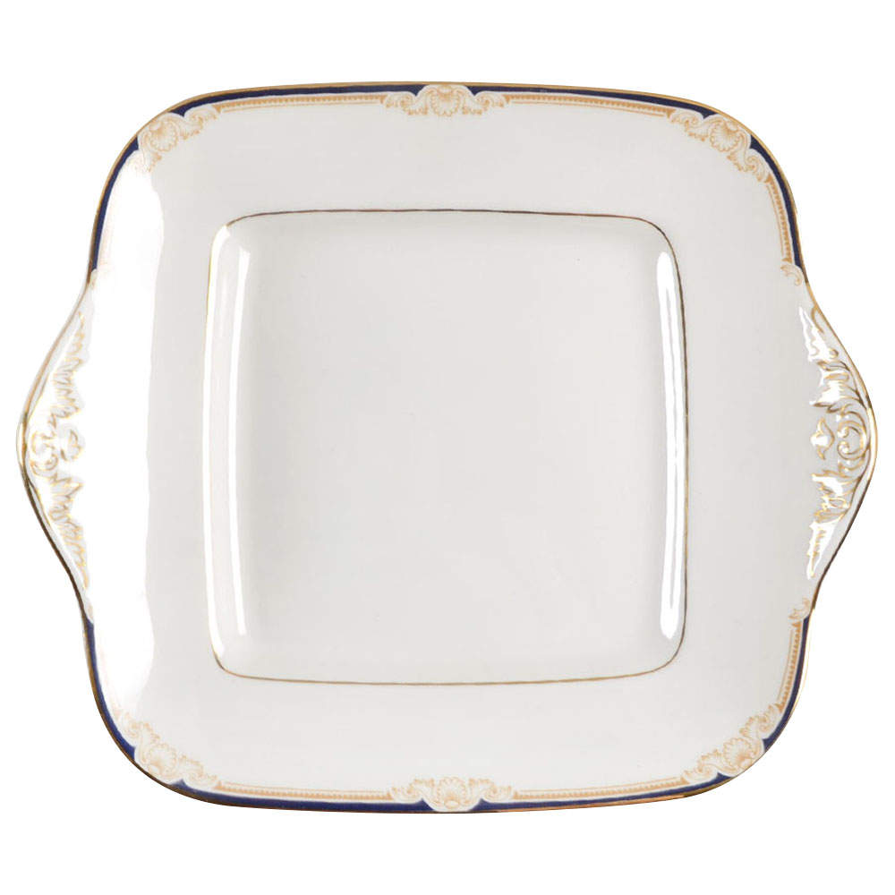 Cavendish Square Handled Cake Plate by Wedgwood-1