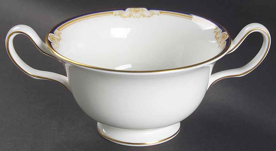 Cavendish Footed Cream Soup Bowl by Wedgwood-1