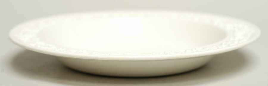 Cream Color on Cream Color (Plain Edge) Rim Soup Bowl by Wedgwood-1