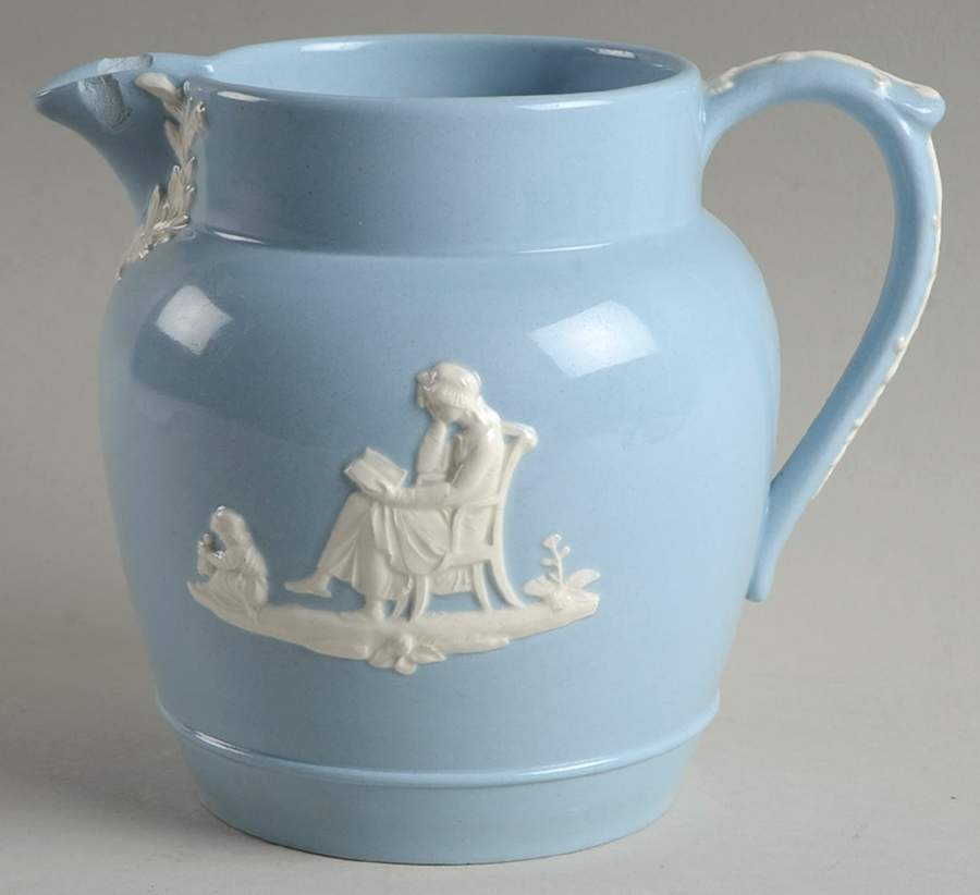 Cream Color on Lavender (Plain) 32 Oz Jug by Wedgwood-1