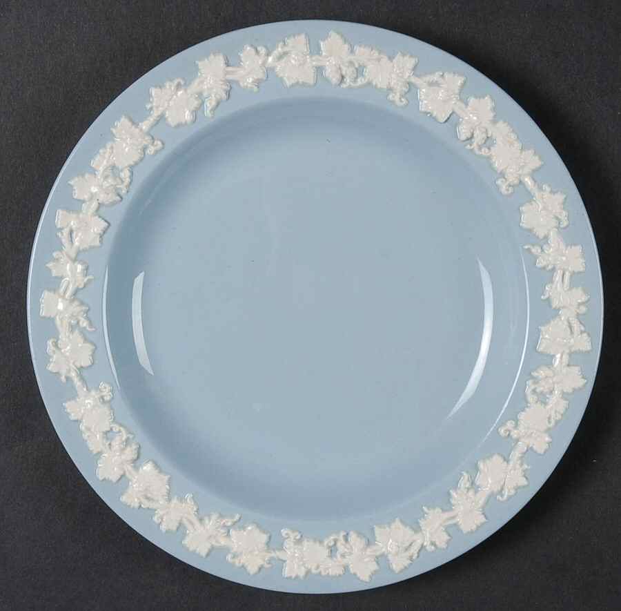 Cream Color on Lavender (Plain) Bread & Butter Plate by Wedgwood-1