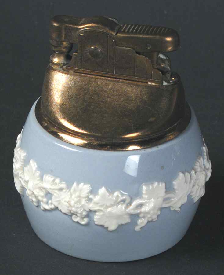 Cream Color on Lavender (Plain) Cigarette Lighter by Wedgwood-1