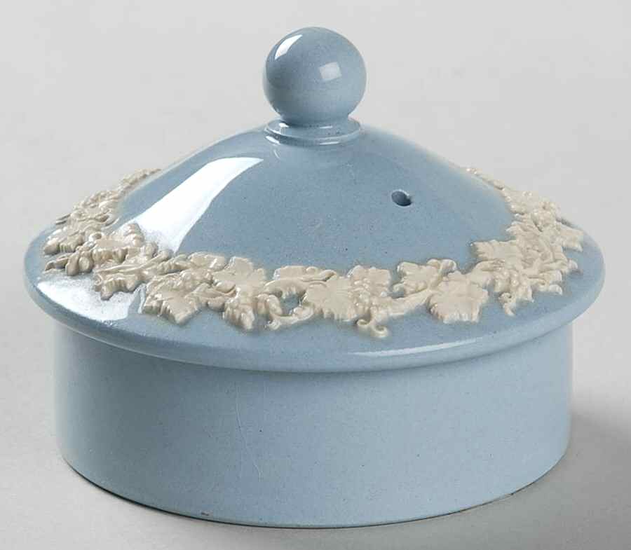 Cream Color on Lavender (Plain) Lid for Teapot by Wedgwood-1