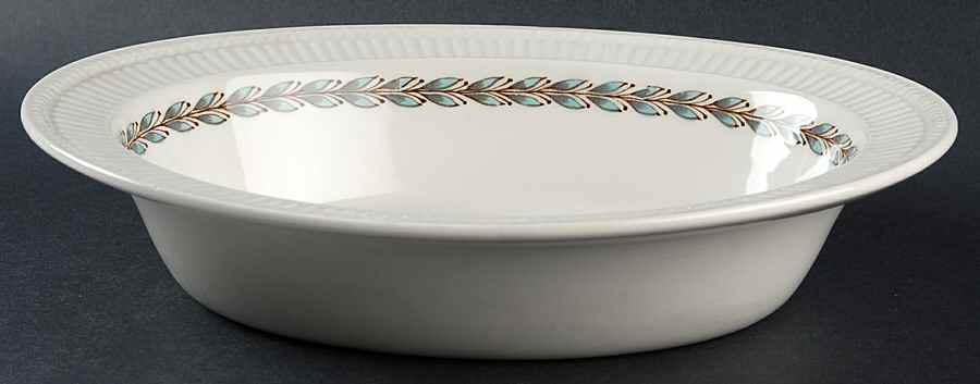 Ceres Blue (Edme) 10" Oval Vegetable Bowl by Wedgwood-1