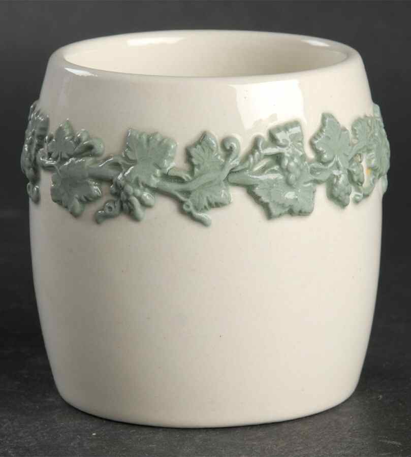 Celadon On Cream Color (Plain Edge) Cigarette Holder by Wedgwood-1