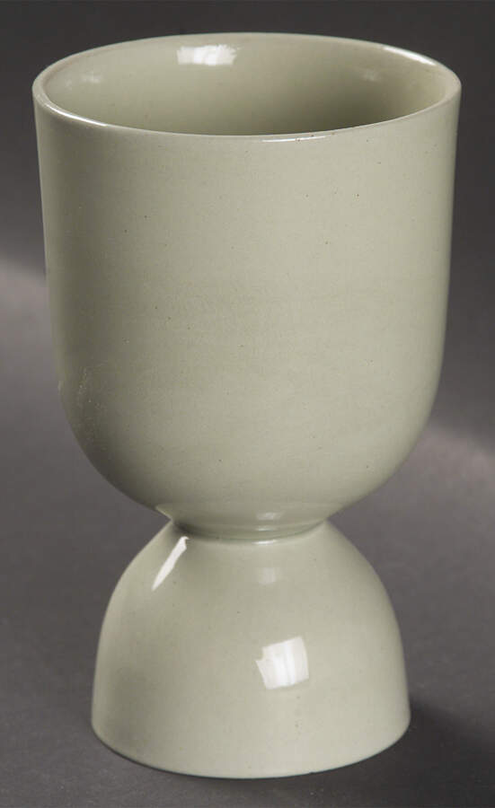 Celadon Double Egg Cup by Wedgwood-1