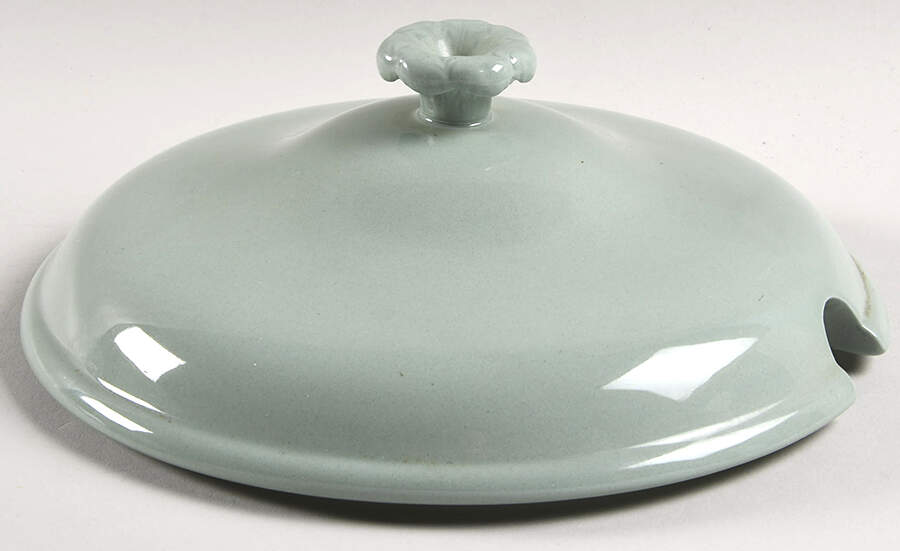 Celadon Lid for Tureen by Wedgwood-1