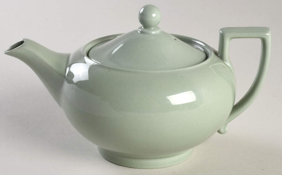 Celadon Mini Teapot & Lid by Wedgwood-1