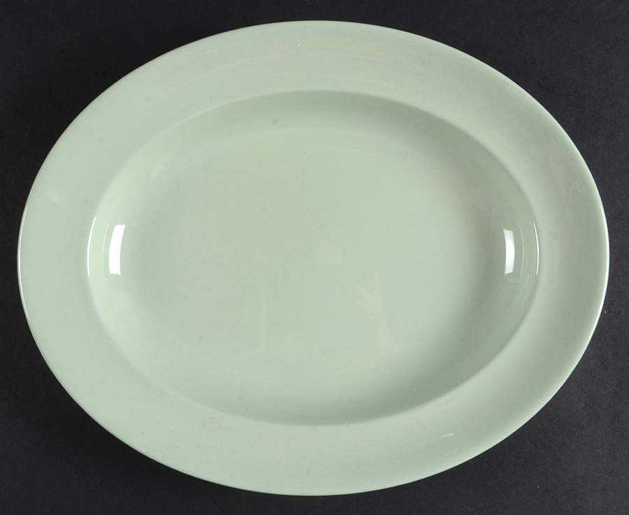Celadon 10" Oval Serving Platter by Wedgwood-1