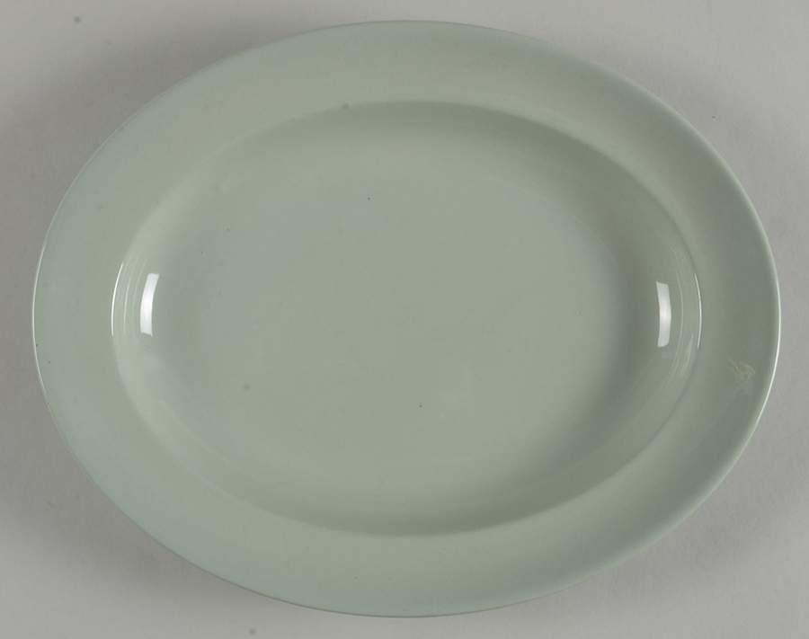 Celadon 12" Oval Serving Platter by Wedgwood-1