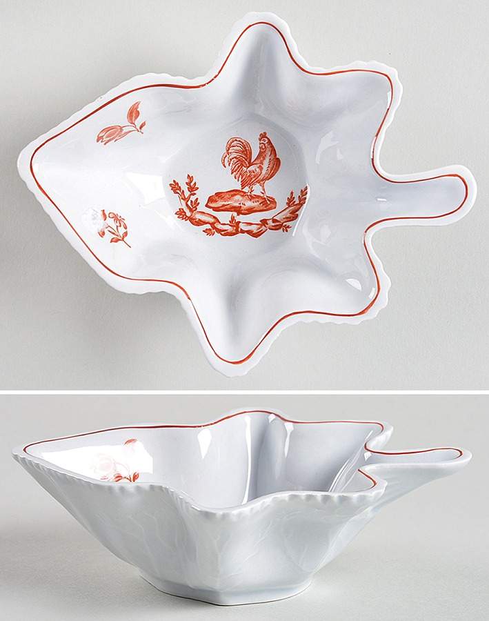 Chantecler Leaf Shaped Dish by Wedgwood-1