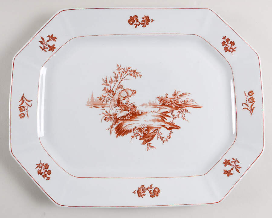 Chantecler 16" Oval Serving Platter by Wedgwood-1