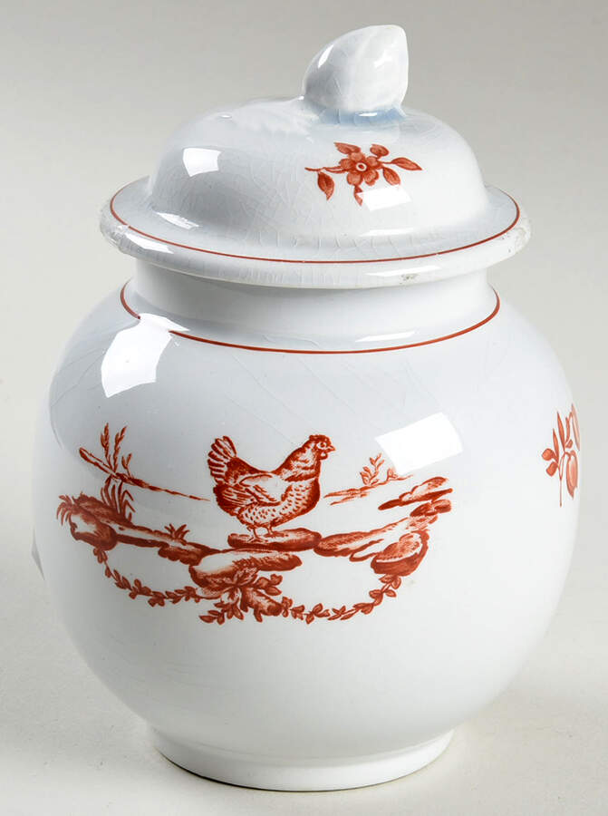 Chantecler Sugar Bowl & Lid by Wedgwood-1