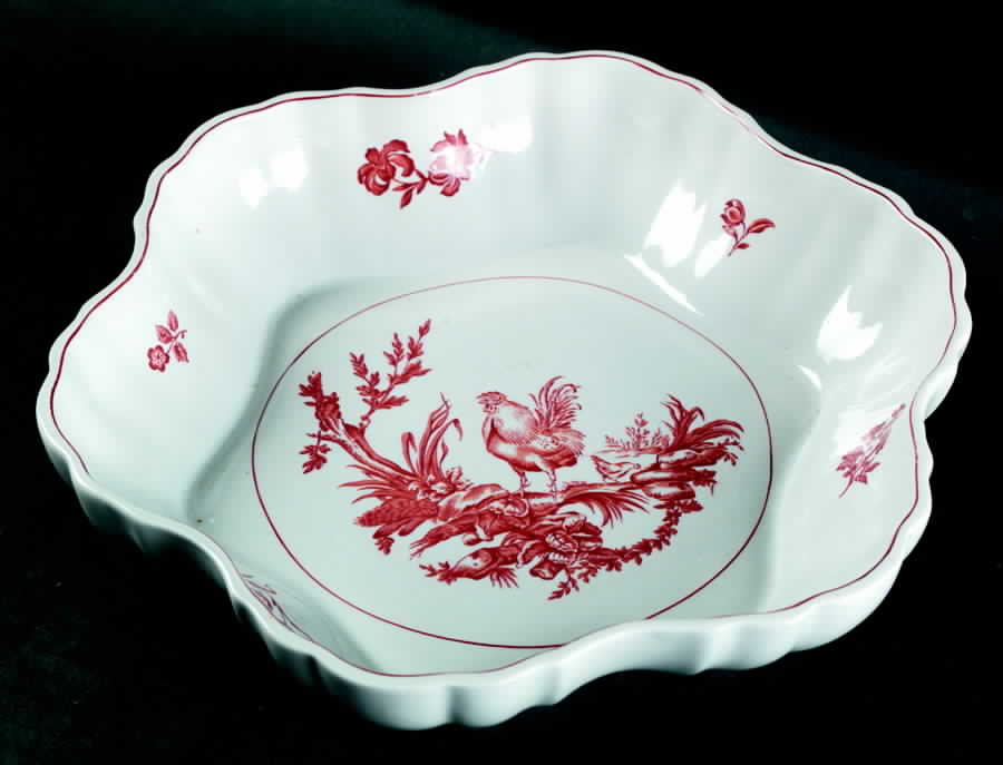 Chantecler Large Round Fluted Bowl by Wedgwood-1