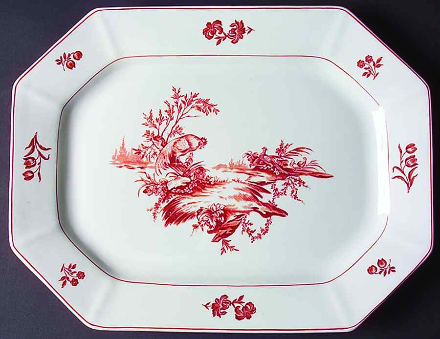 Chantecler 14" Oval Serving Platter by Wedgwood-1