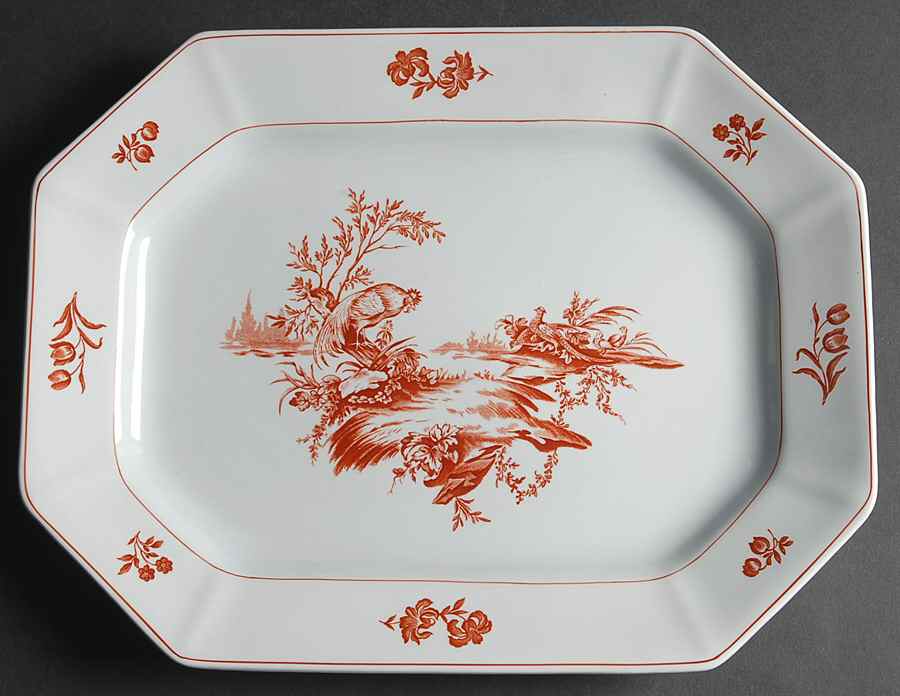 Chantecler 13" Oval Serving Platter by Wedgwood-1