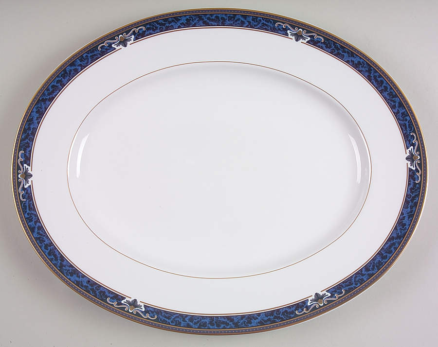 Chadwick 14" Oval Serving Platter by Wedgwood-1