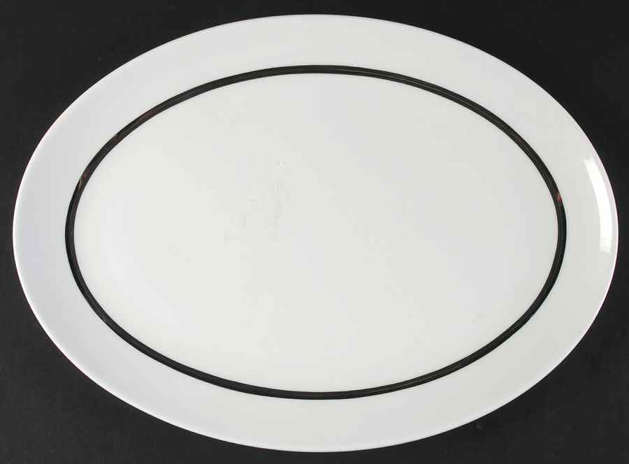 Charisma 14" Oval Serving Platter by Wedgwood-1
