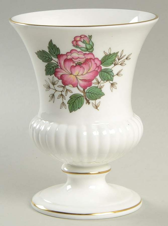 Charnwood (Bone) 5" Urn Shaped Vase by Wedgwood-1