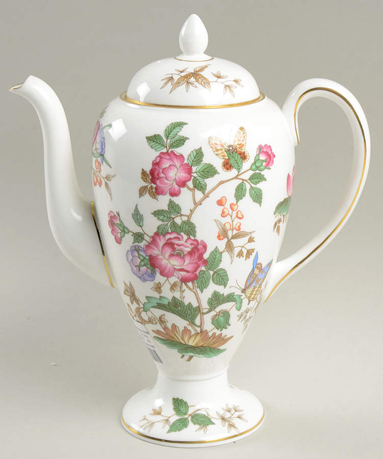Charnwood (Bone) Small Coffee Pot & Lid by Wedgwood-1