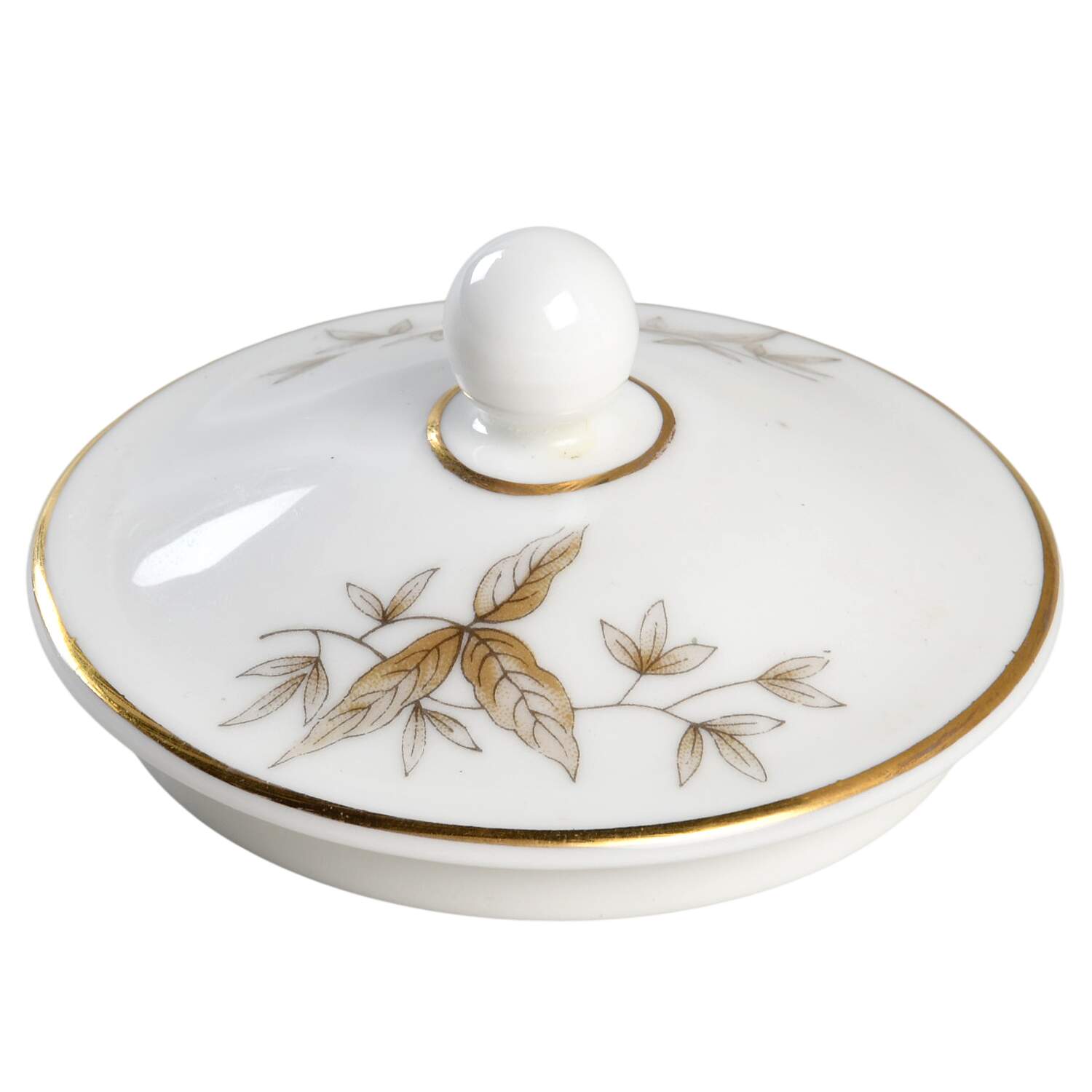 Charnwood (Bone) Lid for 146 Shape Sugar Bowl by Wedgwood-1