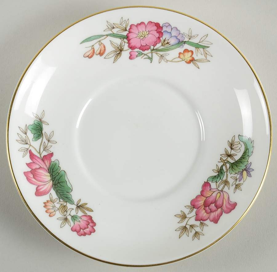 Charnwood (Bone) Saucer for Bond Shape Demitasse Cup by Wedgwood-1