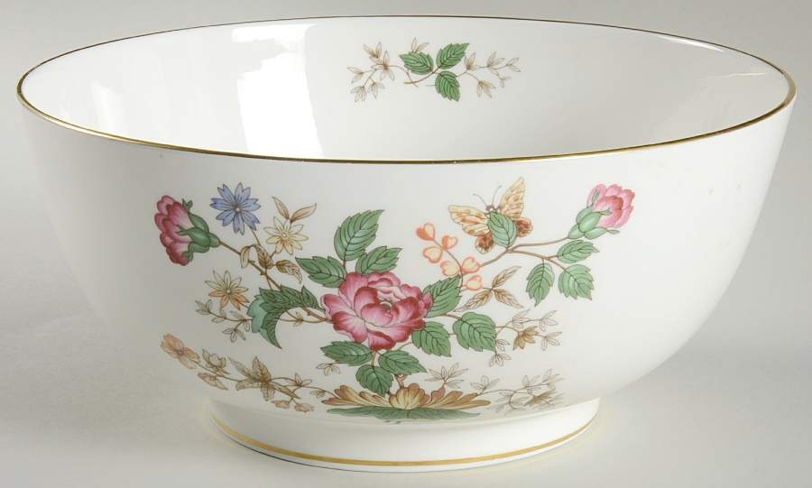 Charnwood (Bone) 9" Salad Serving Bowl by Wedgwood-1