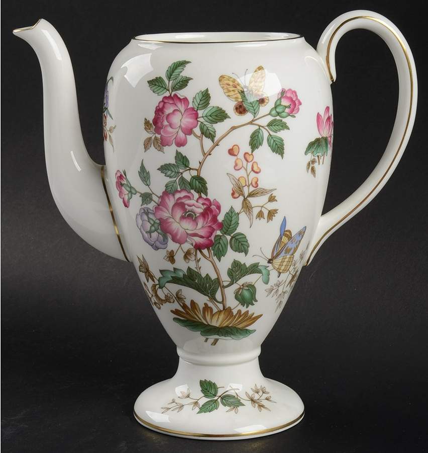 Charnwood (Bone) Coffee Pot No Lid by Wedgwood-1