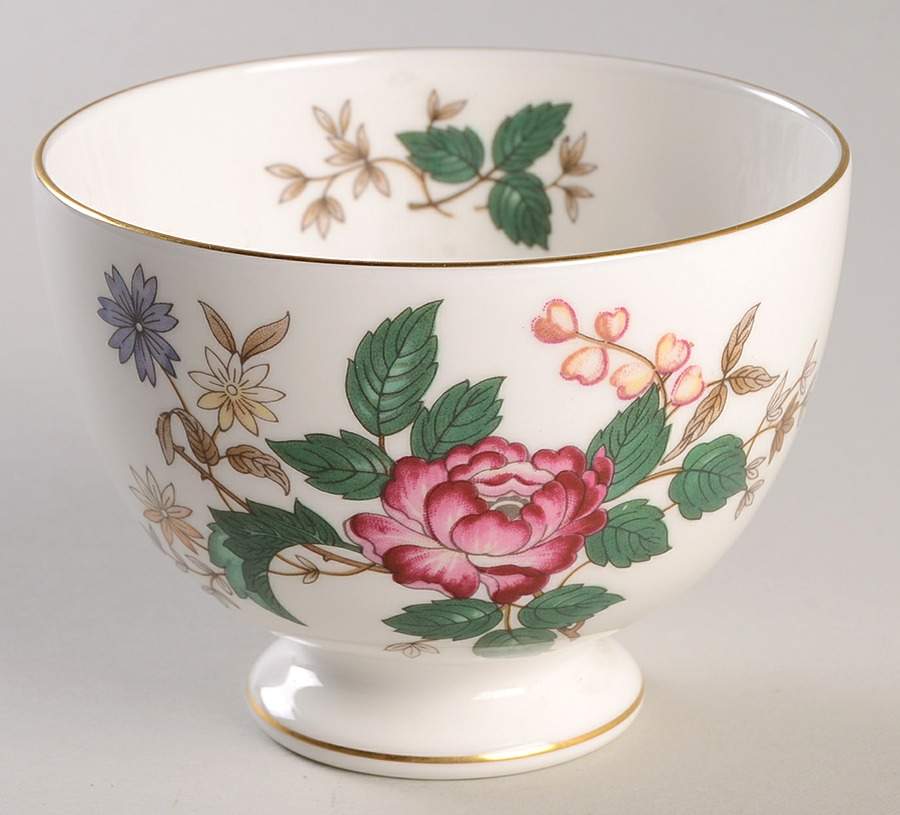 Charnwood (Bone) Open Sugar Bowl by Wedgwood-1