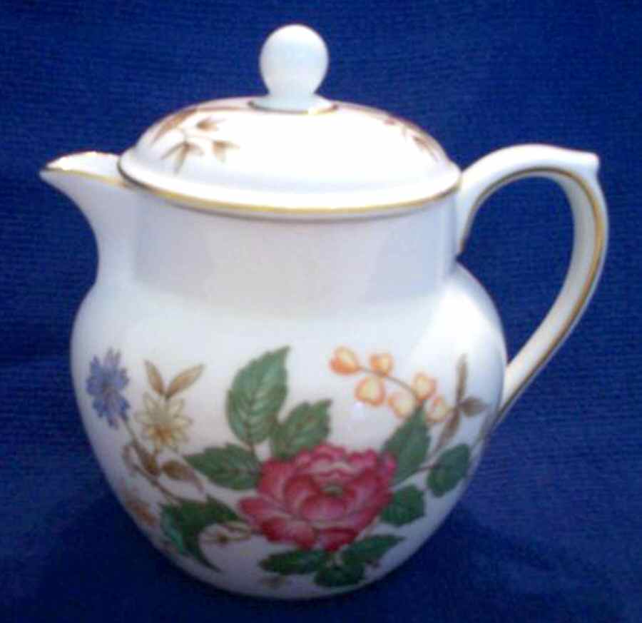 Charnwood (Bone) Large Syrup with Lid by Wedgwood-1