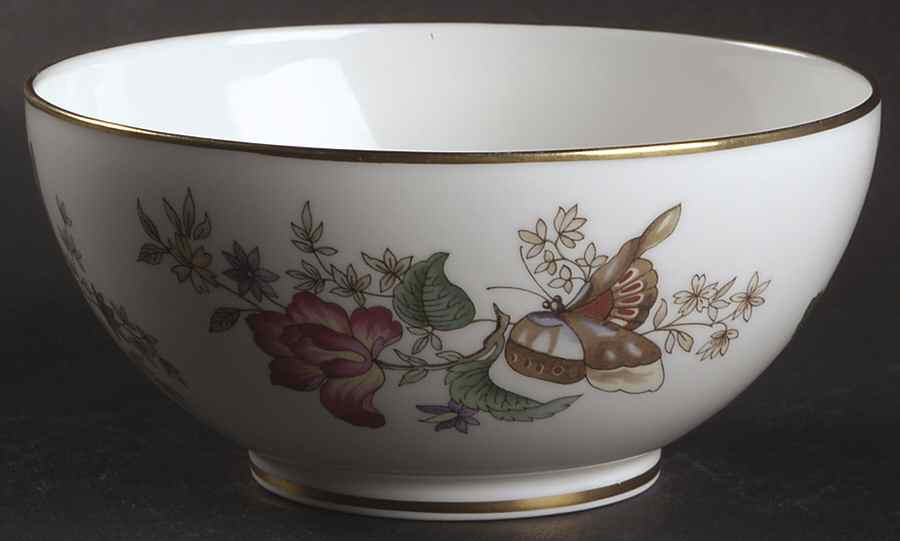 Charnwood (Bone) Cranberry Bowl by Wedgwood-1