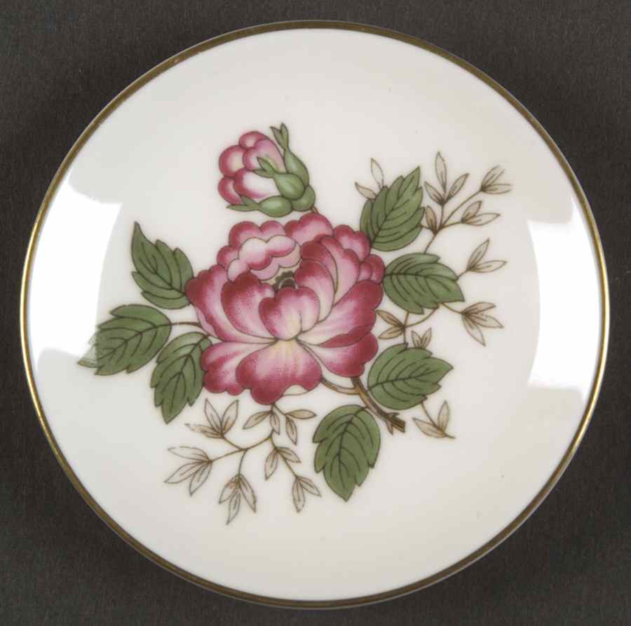 Charnwood (Bone) Butter Pat by Wedgwood-1