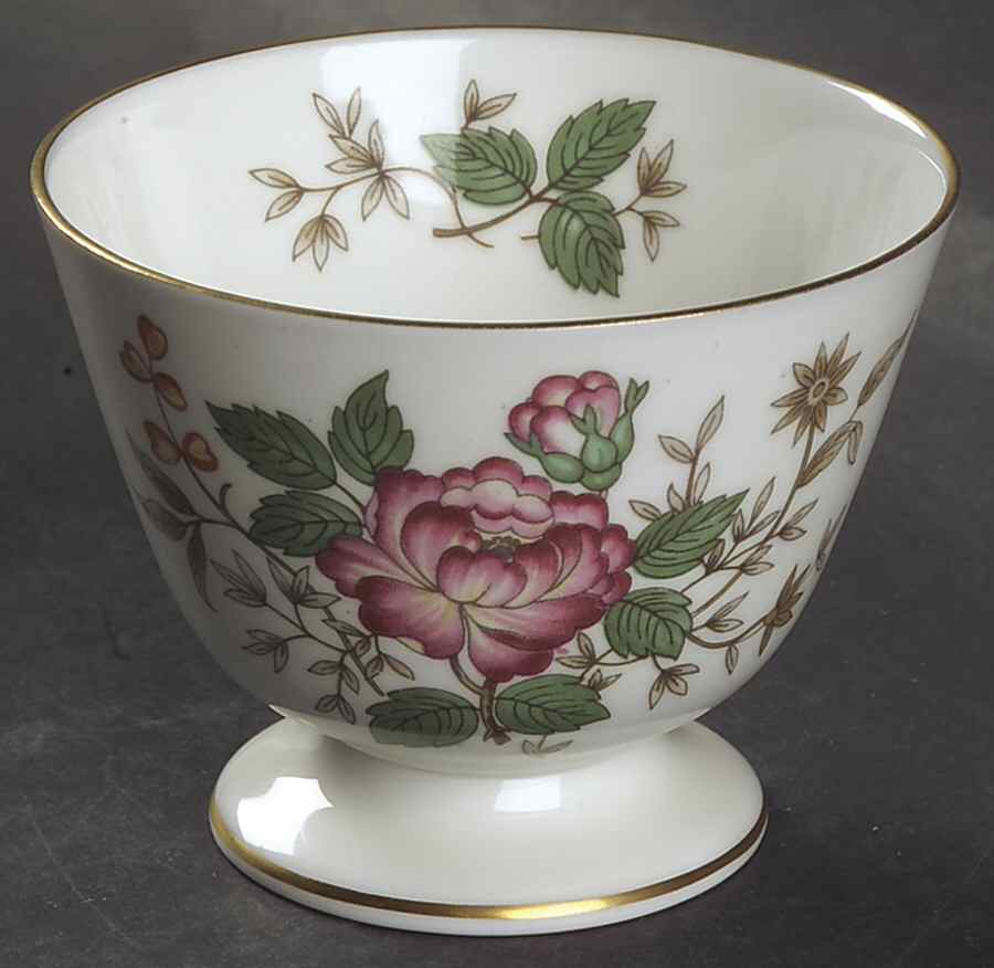 Charnwood (Bone) Open Sugar Bowl by Wedgwood-1