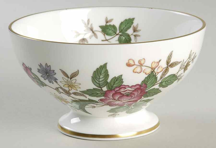 Charnwood (Bone) Cranberry Bowl by Wedgwood-1