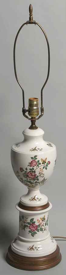 Charnwood (Bone) 33" Electric Lamp No Shade by Wedgwood-1